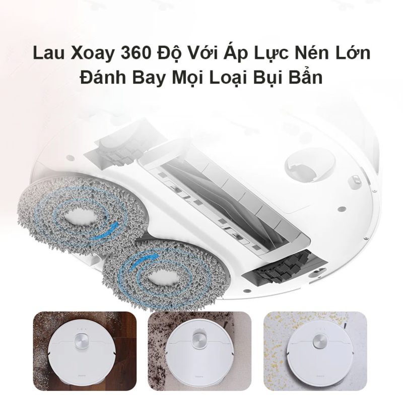ROBOT HÚT BỤI LAU NHÀ DREAME L10 PRIME 33 ROBOT HÚT BỤI LAU NHÀ DREAME L10 PRIME
