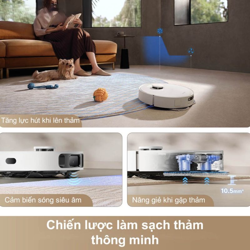 ROBOT HÚT BỤI LAU NHÀ DREAME D20 ULTRA 39 ROBOT HÚT BỤI LAU NHÀ DREAME D20 ULTRA