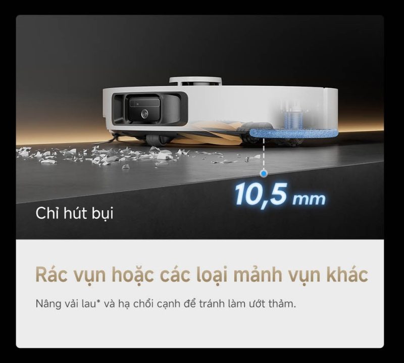 ROBOT HÚT BỤI LAU NHÀ DREAME L40S ULTRA 44 ROBOT HÚT BỤI LAU NHÀ DREAME L40S ULTRA