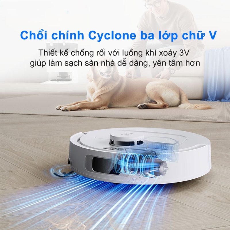 ROBOT HÚT BỤI LAU NHÀ ECOVACS DEEBOT T30C 53 ROBOT HÚT BỤI LAU NHÀ ECOVACS DEEBOT T30C
