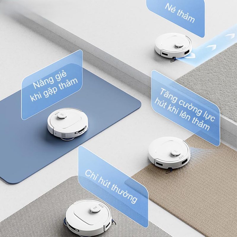 ROBOT HÚT BỤI LAU NHÀ ECOVACS DEEBOT T30C 56 ROBOT HÚT BỤI LAU NHÀ ECOVACS DEEBOT T30C