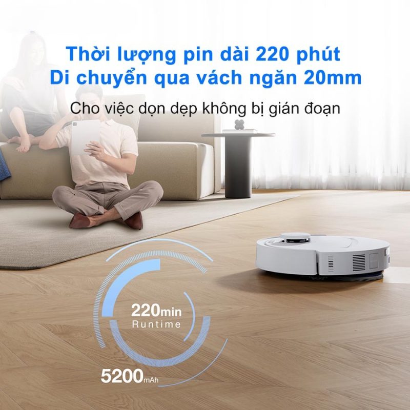 ROBOT HÚT BỤI LAU NHÀ ECOVACS DEEBOT T30C 61 ROBOT HÚT BỤI LAU NHÀ ECOVACS DEEBOT T30C
