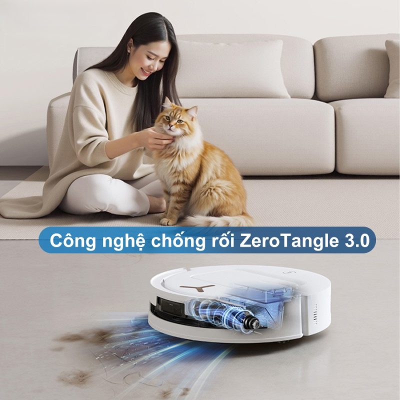 ROBOT HÚT BỤI LAU NHÀ ECOVACS DEEBOT T80 OMNI 75 ROBOT HÚT BỤI LAU NHÀ ECOVACS DEEBOT T80 OMNI