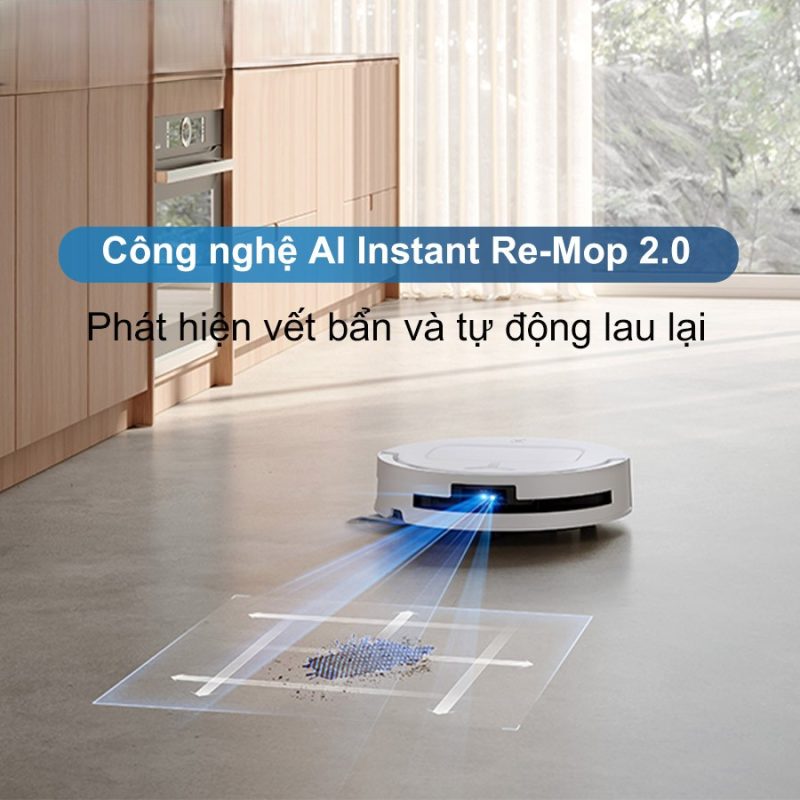ROBOT HÚT BỤI LAU NHÀ ECOVACS DEEBOT T80 OMNI 80 ROBOT HÚT BỤI LAU NHÀ ECOVACS DEEBOT T80 OMNI