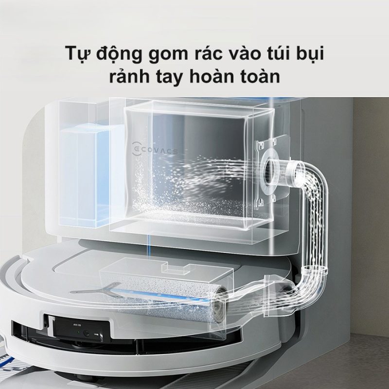 ROBOT HÚT BỤI LAU NHÀ ECOVACS DEEBOT T80 OMNI 89 ROBOT HÚT BỤI LAU NHÀ ECOVACS DEEBOT T80 OMNI