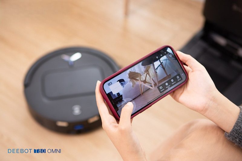 ROBOT HÚT BỤI LAU NHÀ ECOVACS DEEBOT T80 OMNI 93 ROBOT HÚT BỤI LAU NHÀ ECOVACS DEEBOT T80 OMNI
