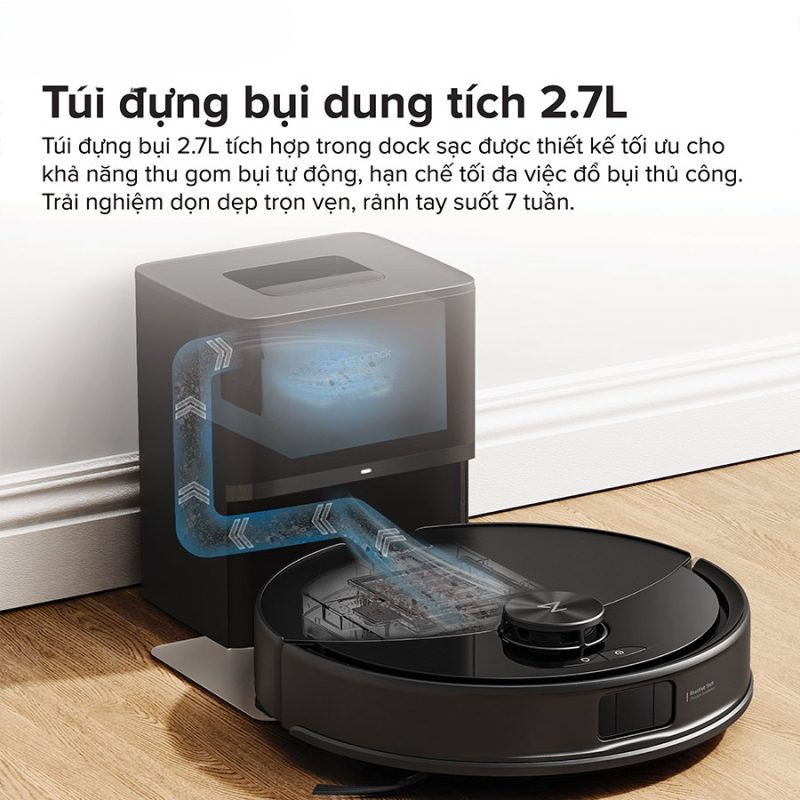 ROBOT HÚT BỤI LAU NHÀ ROBOROCK Q10 VF+ (PLUS) 37 ROBOT HÚT BỤI LAU NHÀ ROBOROCK Q10 VF+ (PLUS)