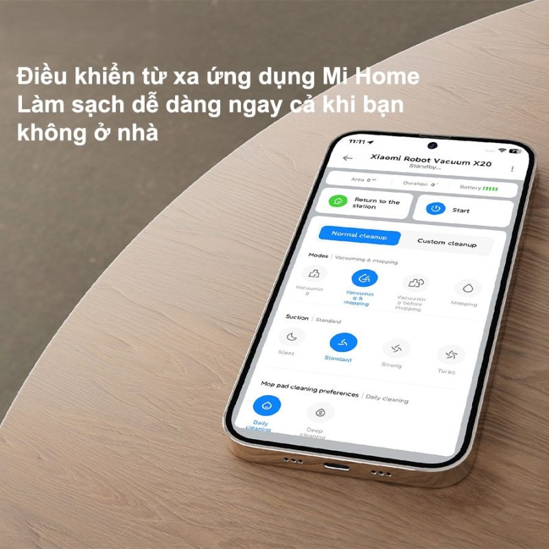 ROBOT HÚT BỤI LAU NHÀ XIAOMI VACUUM X20 39 ROBOT HÚT BỤI LAU NHÀ XIAOMI VACUUM X20