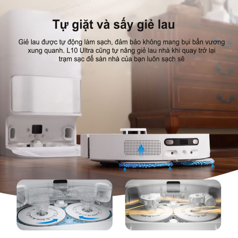 ROBOT HÚT BỤI LAU NHÀ DREAME L10 ULTRA 39 ROBOT HÚT BỤI LAU NHÀ DREAME L10 ULTRA