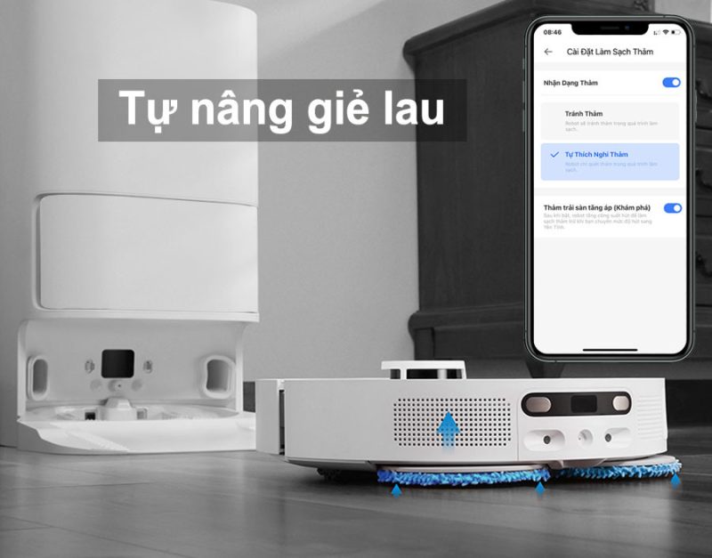 ROBOT HÚT BỤI LAU NHÀ DREAME L10 ULTRA 45 ROBOT HÚT BỤI LAU NHÀ DREAME L10 ULTRA