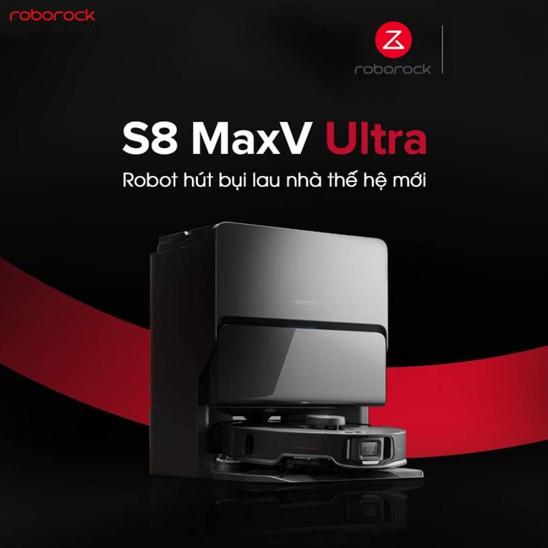 ROBOT HÚT BỤI LAU NHÀ ROBOROCK S8 MAXV ULTRA 39 ROBOT HÚT BỤI LAU NHÀ ROBOROCK S8 MAXV ULTRA