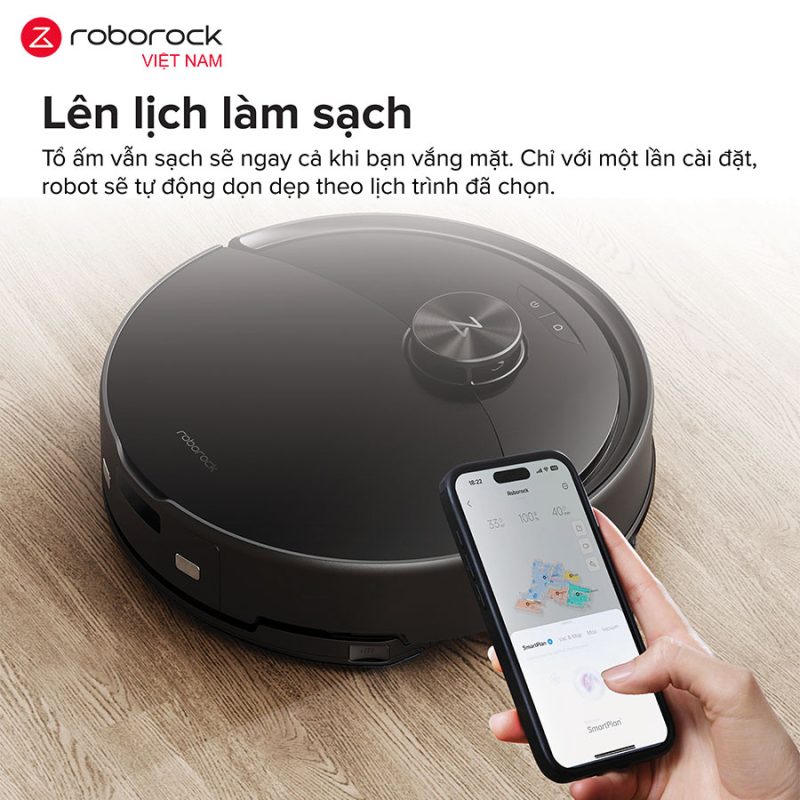 ROBOT HÚT BỤI LAU NHÀ ROBOROCK Q10 PF 27 ROBOT HÚT BỤI LAU NHÀ ROBOROCK Q10 PF