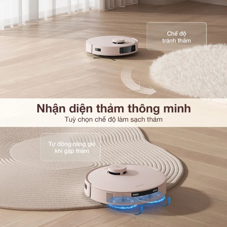 ROBOT HÚT BỤI LAU NHÀ ECOVACS DEEBOT T30 PRO OMNI 60 ROBOT HÚT BỤI LAU NHÀ ECOVACS DEEBOT T30 PRO OMNI