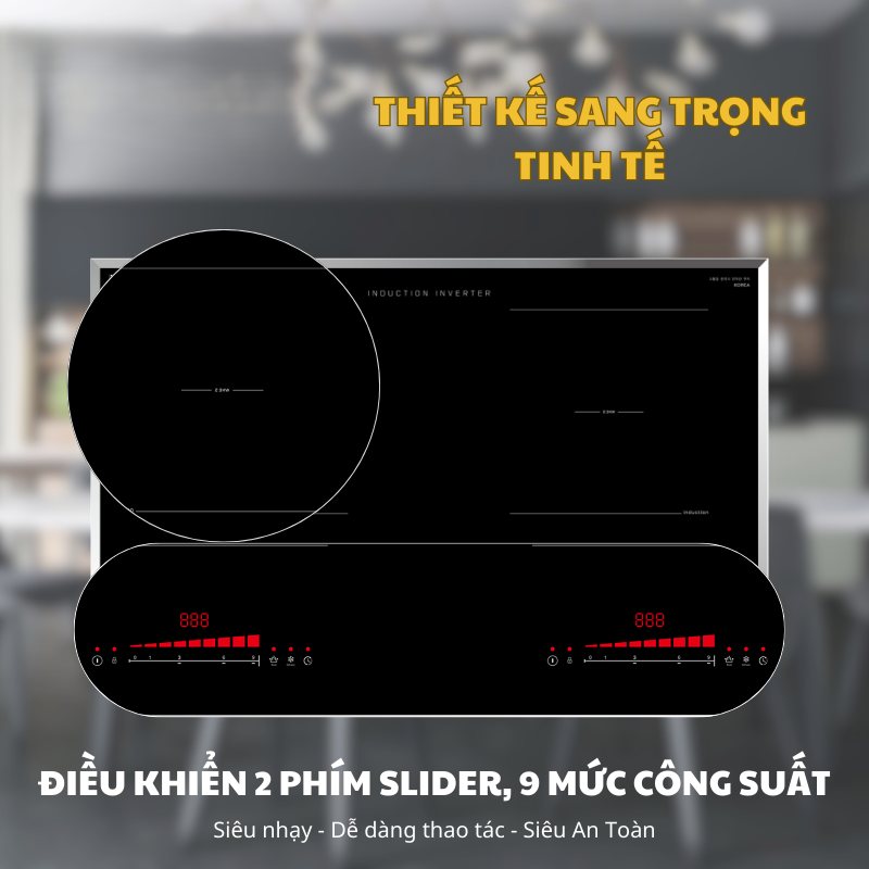 BẾP TỪ KOCHER DI-330E 20 BẾP TỪ KOCHER DI-330E
