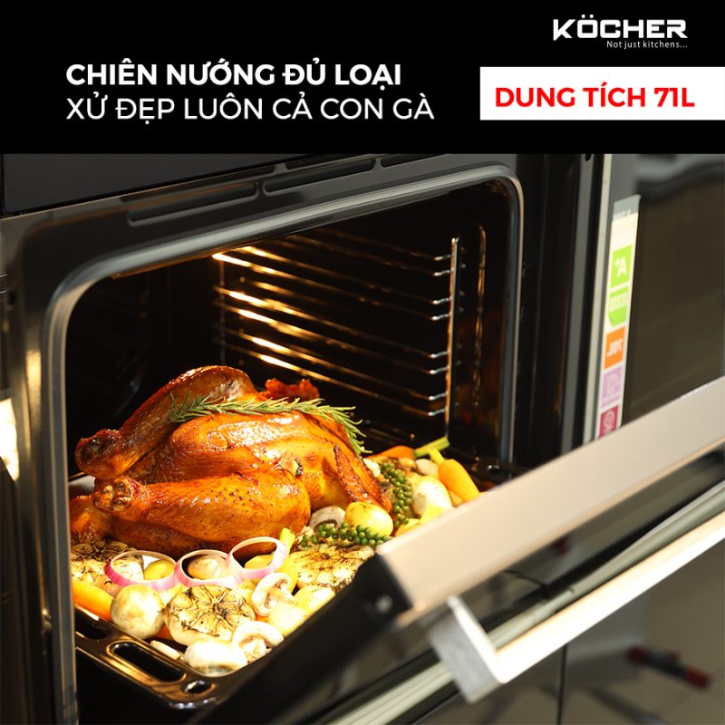 LÒ NƯỚNG KOCHER KOEU-71S14F 19 LÒ NƯỚNG KOCHER KOEU-71S14F
