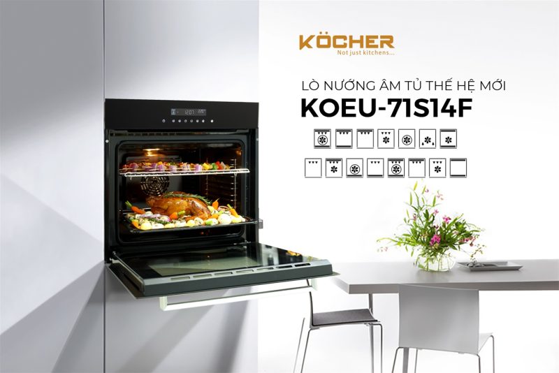 LÒ NƯỚNG KOCHER KOEU-71S14F 23 LÒ NƯỚNG KOCHER KOEU-71S14F