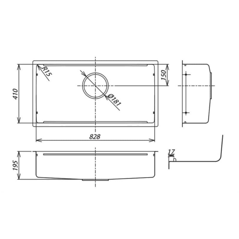 Chậu rửa bát SHIGERU JSL-K 3F FS 9 Chậu rửa bát SHIGERU JSL-K 3F FS
