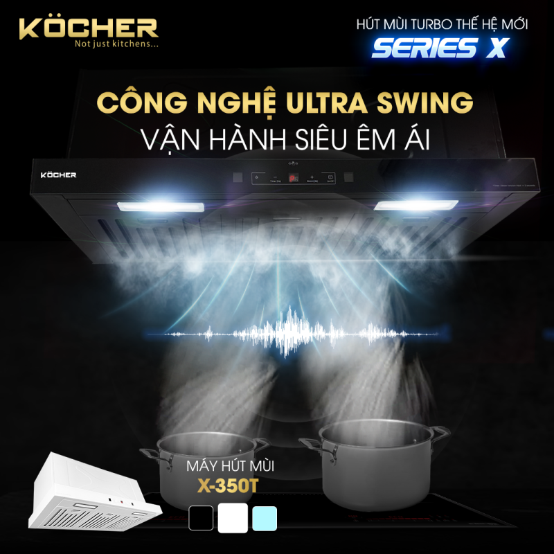 MÁY HÚT MÙI KOCHER TURBO X-350D 26 MÁY HÚT MÙI KOCHER TURBO X-350D