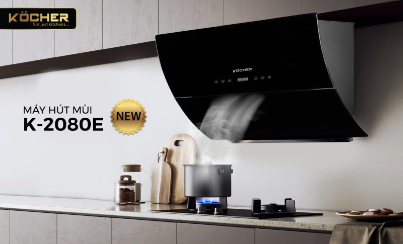 MÁY HÚT MÙI KOCHER K-2080E (70CM) 21 MÁY HÚT MÙI KOCHER K-2080E (70CM)