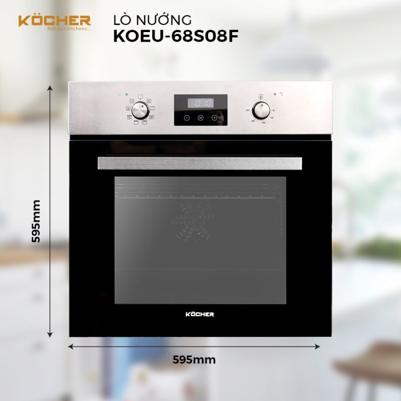 LÒ NƯỚNG KOCHER KOEU-68S08F 25 LÒ NƯỚNG KOCHER KOEU-68S08F