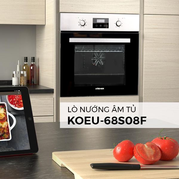 LÒ NƯỚNG KOCHER KOEU-68S08F 32 LÒ NƯỚNG KOCHER KOEU-68S08F