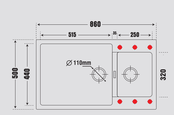 CHẬU RỬA BÁT CARYSIL ENC2-03/NERA 13 CHẬU RỬA BÁT CARYSIL ENC2-03/NERA