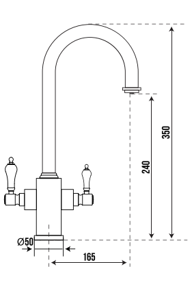VÒI RỬA BÁT CARYSIL I-2467 11 VÒI RỬA BÁT CARYSIL I-2467