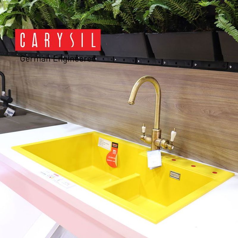 CHẬU RỬA BÁT CARYSIL TIP2-06/YELLOW 20 CHẬU RỬA BÁT CARYSIL TIP2-06/YELLOW