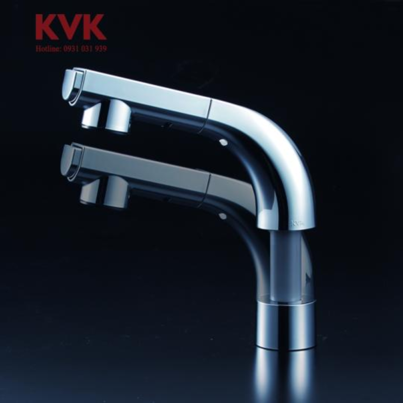 Vòi lavabo KVK FSL120DET 12 Vòi lavabo KVK FSL120DET