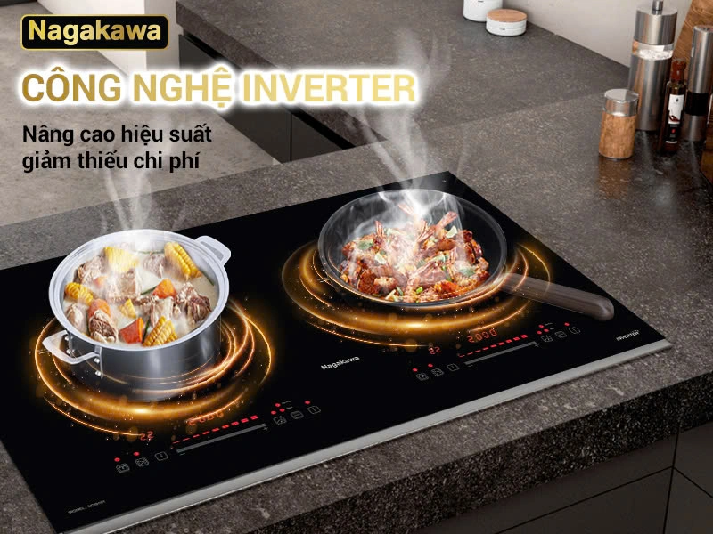 Bếp điện từ đôi Nagakawa NDI9191 12 Bếp điện từ đôi Nagakawa NDI9191