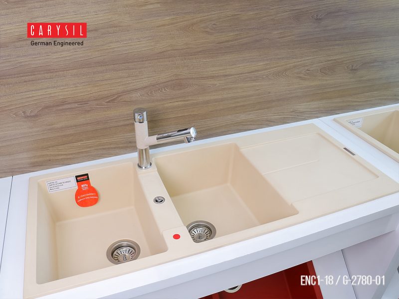 CHẬU RỬA BÁT CARYSIL ENC1-18/CHAMPAGNE 21 CHẬU RỬA BÁT CARYSIL ENC1-18/CHAMPAGNE
