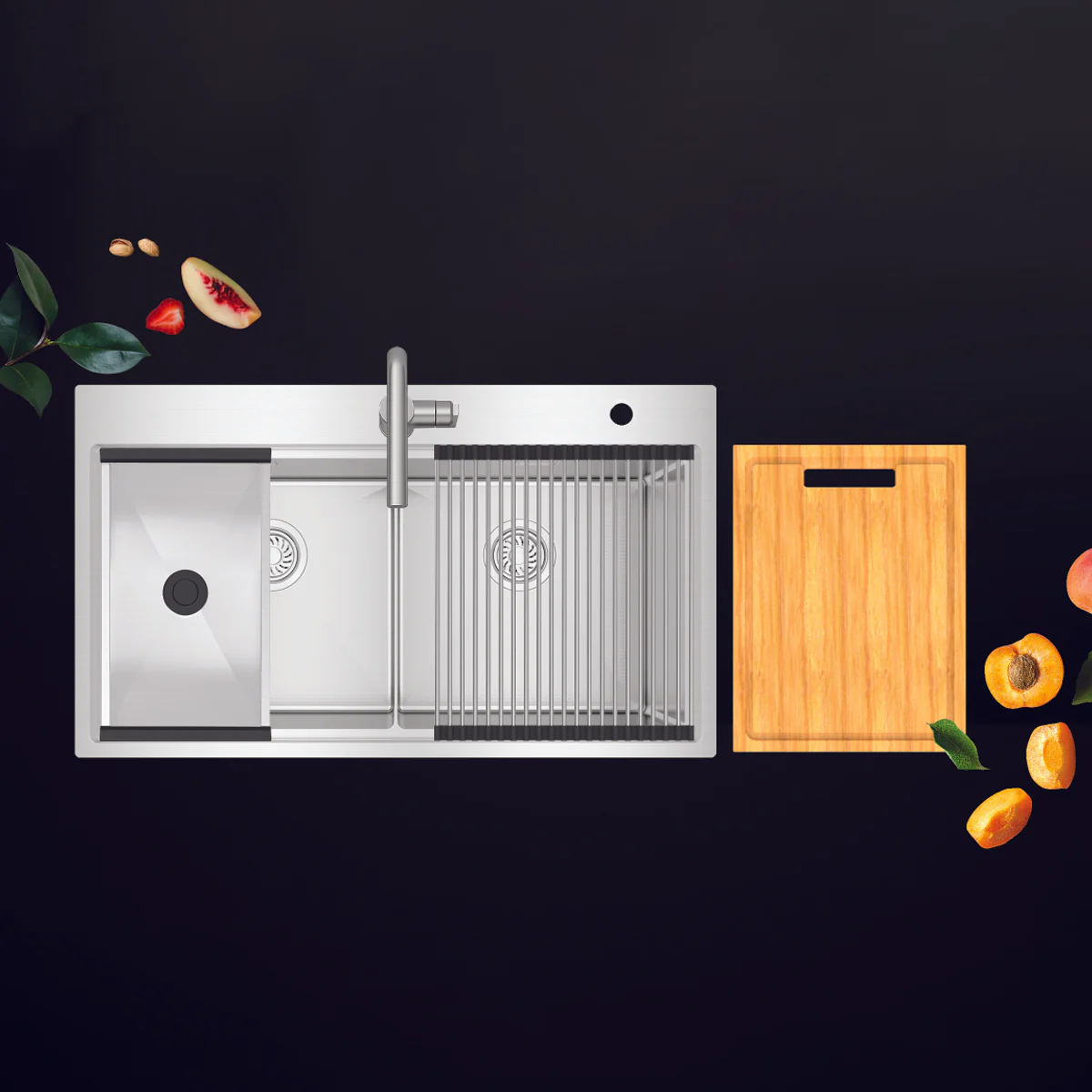 Chậu rửa chén Hafele WS SINK COMBO 567.94.058 13 Chậu rửa chén Hafele WS SINK COMBO 567.94.058