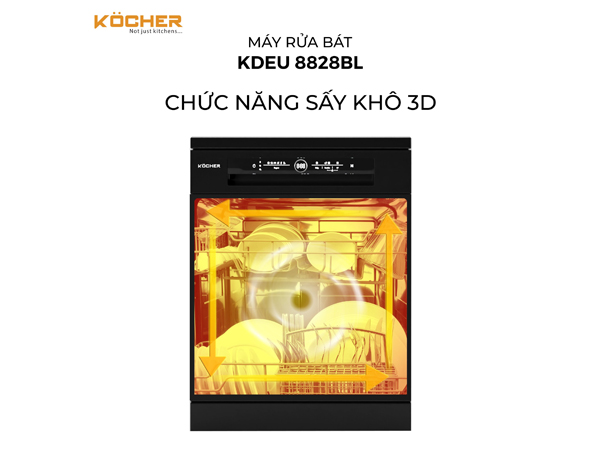 MÁY RỬA BÁT KOCHER KDEU-8828BL 35 MÁY RỬA BÁT KOCHER KDEU-8828BL