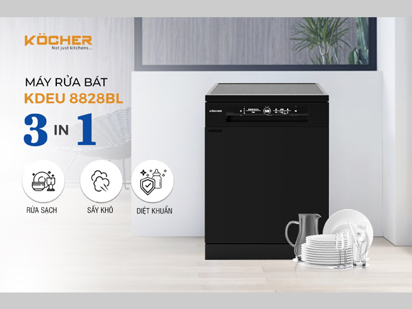 MÁY RỬA BÁT KOCHER KDEU-8828BL 41 MÁY RỬA BÁT KOCHER KDEU-8828BL