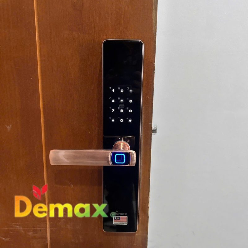Khóa vân tay APP WIFI DEMAX EL-C626 CG màn hình chuông 24 Khóa vân tay APP WIFI DEMAX EL-C626 CG màn hình chuông