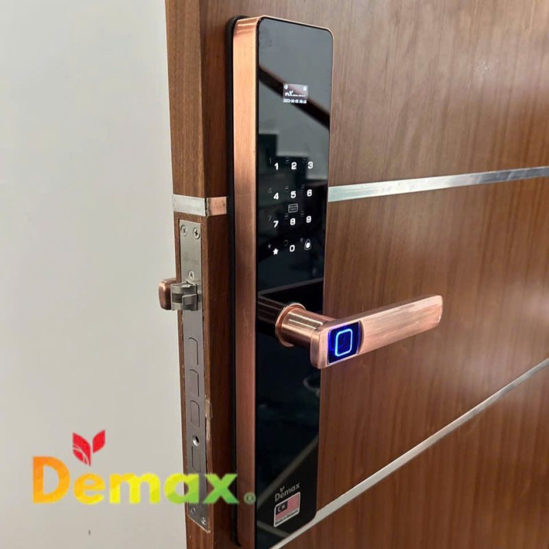 Khóa vân tay APP WIFI DEMAX EL-C626 CG màn hình chuông 25 Khóa vân tay APP WIFI DEMAX EL-C626 CG màn hình chuông