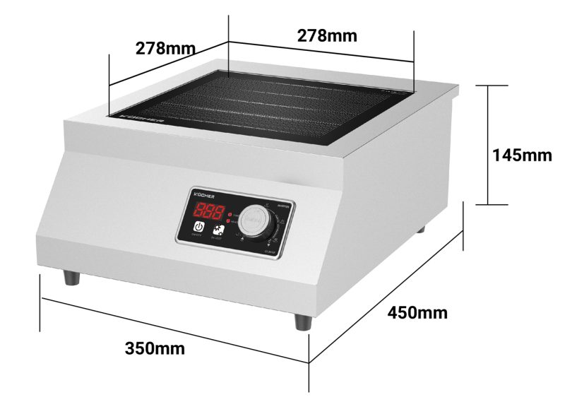 BẾP TỪ CÔNG NGHIỆP KOCHER CI-3600F 15 BẾP TỪ CÔNG NGHIỆP KOCHER CI-3600F