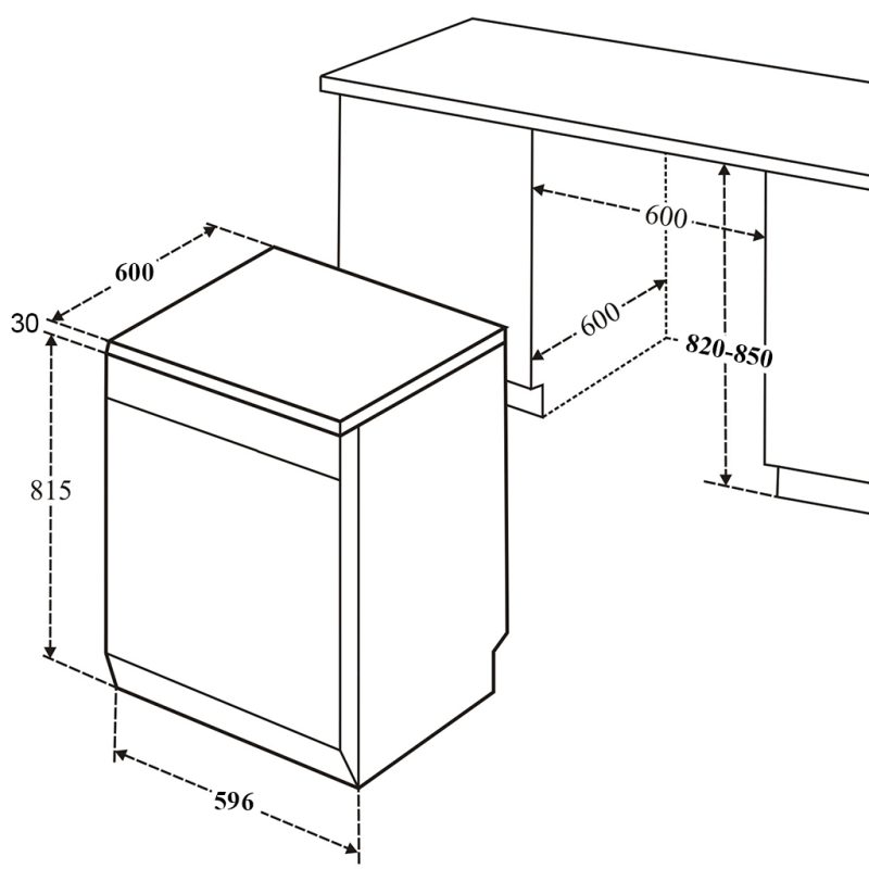 MÁY RỬA BÁT KOCHER KDEU-8835SE 35 MÁY RỬA BÁT KOCHER KDEU-8835SE