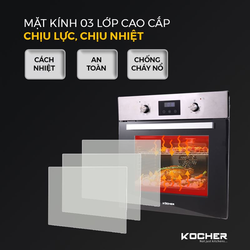 LÒ NƯỚNG KOCHER KOEU-68S08F 28 LÒ NƯỚNG KOCHER KOEU-68S08F