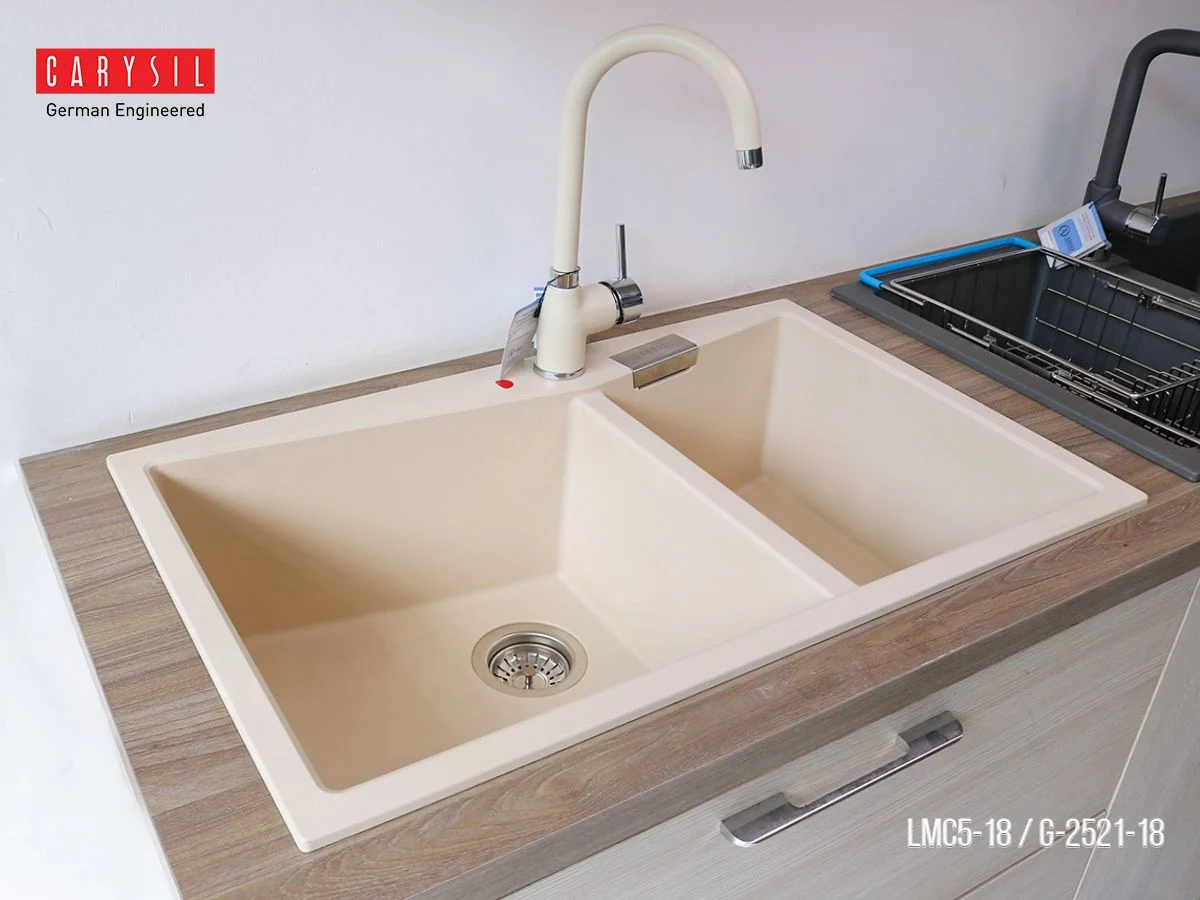 CHẬU RỬA BÁT CARYSIL LMC5-18/CHAMPAGNE 22 CHẬU RỬA BÁT CARYSIL LMC5-18/CHAMPAGNE