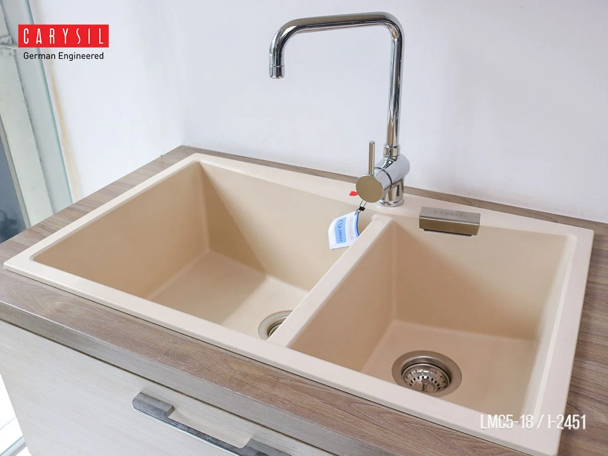 CHẬU RỬA BÁT CARYSIL LMC5-18/CHAMPAGNE 21 CHẬU RỬA BÁT CARYSIL LMC5-18/CHAMPAGNE