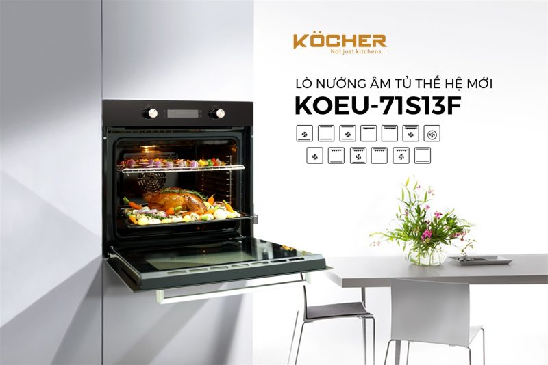 LÒ NƯỚNG KOCHER KOEU-71S13F 28 LÒ NƯỚNG KOCHER KOEU-71S13F