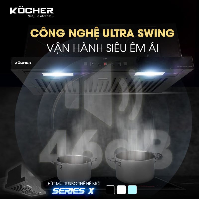 MÁY HÚT MÙI KOCHER TURBO X-350T 18 MÁY HÚT MÙI KOCHER TURBO X-350T