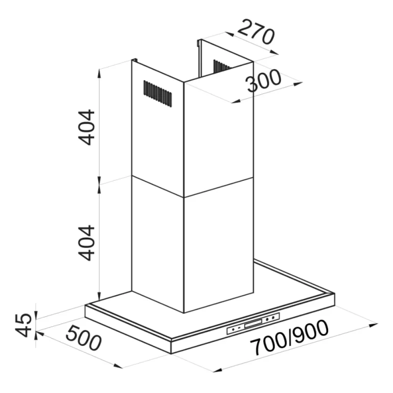 MÁY HÚT MÙI KOCHER K-225MI 70CM 23 MÁY HÚT MÙI KOCHER K-225MI 70CM