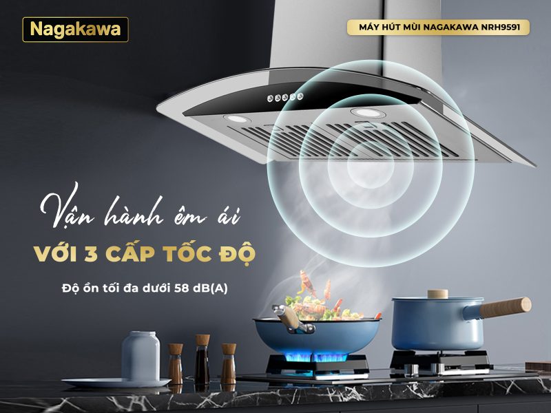 Máy hút mùi Nagakawa NRH9591 16 Máy hút mùi Nagakawa NRH9591