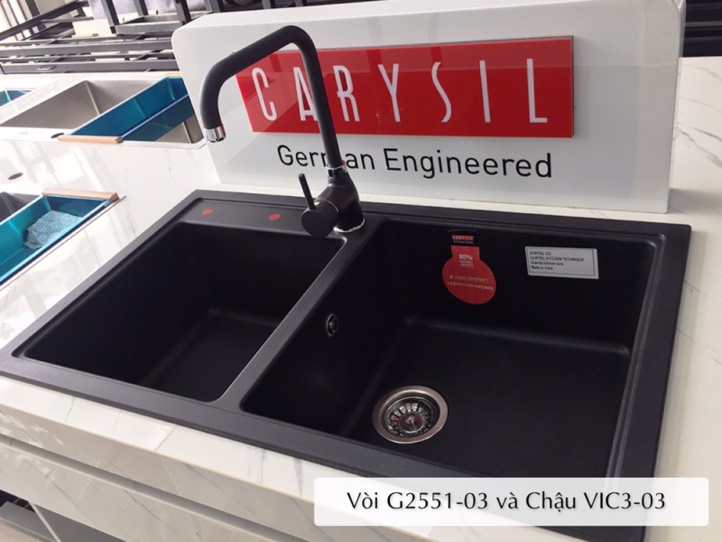 VÒI RỬA BÁT CARYSIL G-2551-03/NERA 15 VÒI RỬA BÁT CARYSIL G-2551-03/NERA