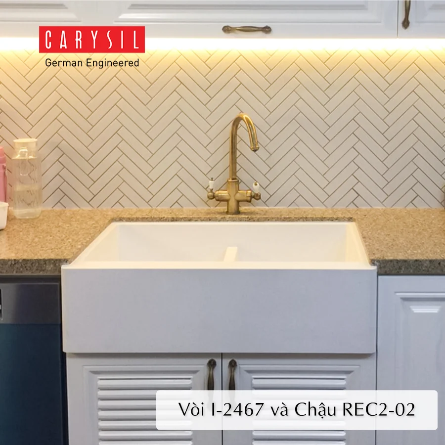 VÒI RỬA BÁT CARYSIL I-2467 14 VÒI RỬA BÁT CARYSIL I-2467
