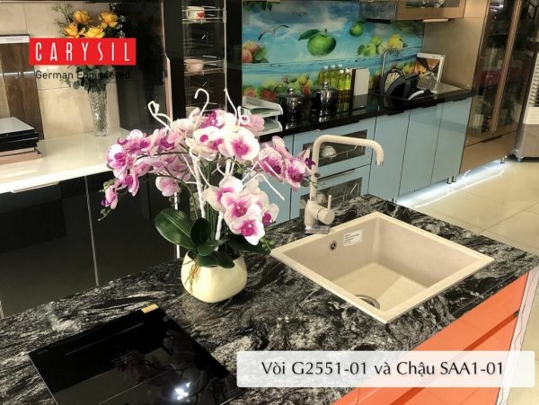 VÒI RỬA BÁT CARYSIL G-2551-01/CORNFLAKES 18 VÒI RỬA BÁT CARYSIL G-2551-01/CORNFLAKES