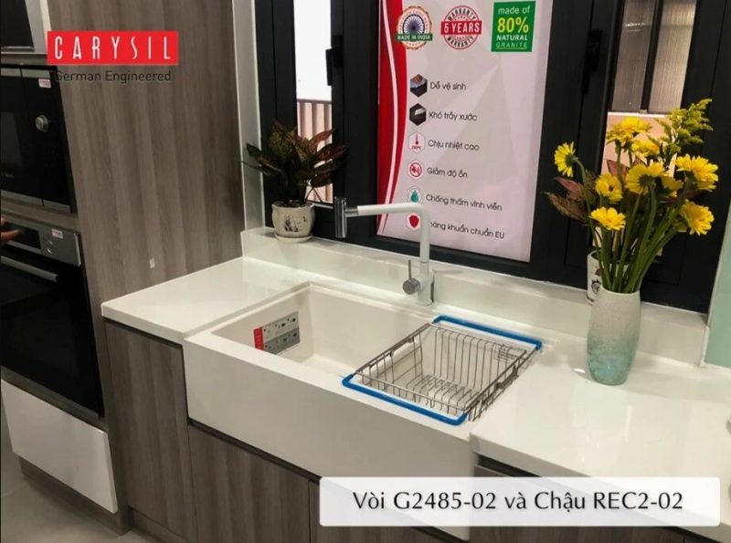 VÒI RỬA BÁT CARYSIL G-2485-02/SNOVA 17 VÒI RỬA BÁT CARYSIL G-2485-02/SNOVA