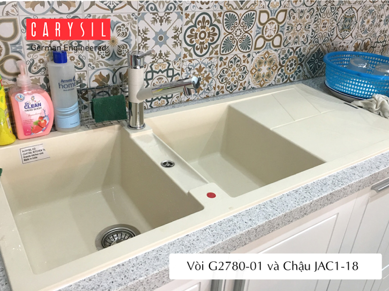 VÒI RỬA BÁT CARYSIL G-2780-01/CORNFLAKES 14 VÒI RỬA BÁT CARYSIL G-2780-01/CORNFLAKES